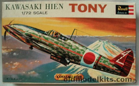 Revell 1/72 Kawasaki Ki-61 Hien Tony, H621-49 plastic model kit